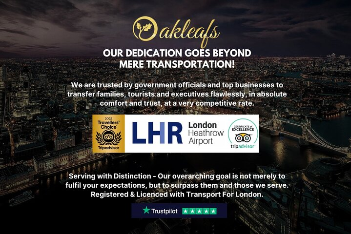 Heathrow Airport Transfer (To/From Central London with Meet & Greet) - Photo 1 of 6